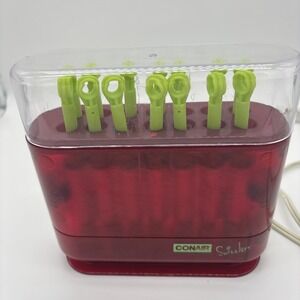 Conair Swizzlers Hot Rollers 14 Curler Set Tested And Working